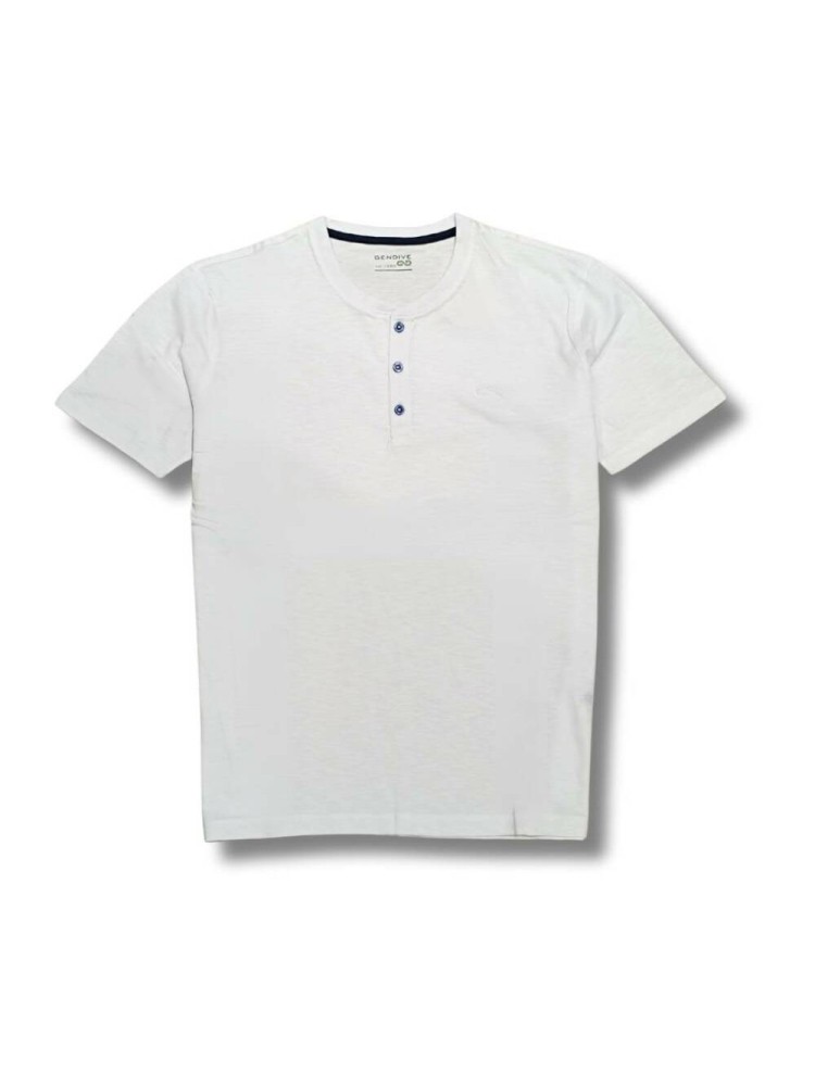 CAMISETA BLANCA BOTONES