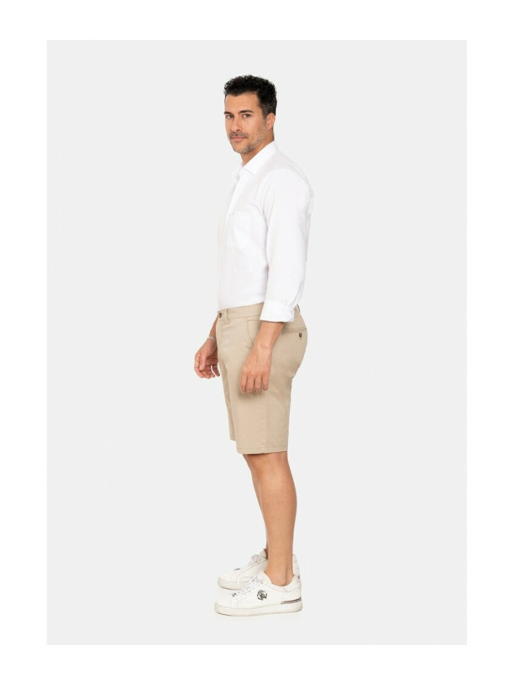 BERMUDA LISA CORTE CHINO BEIGE