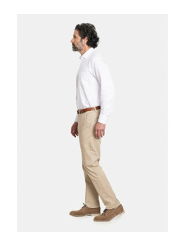 PANTALON CHINO REGULAR FIT BEIGE 2