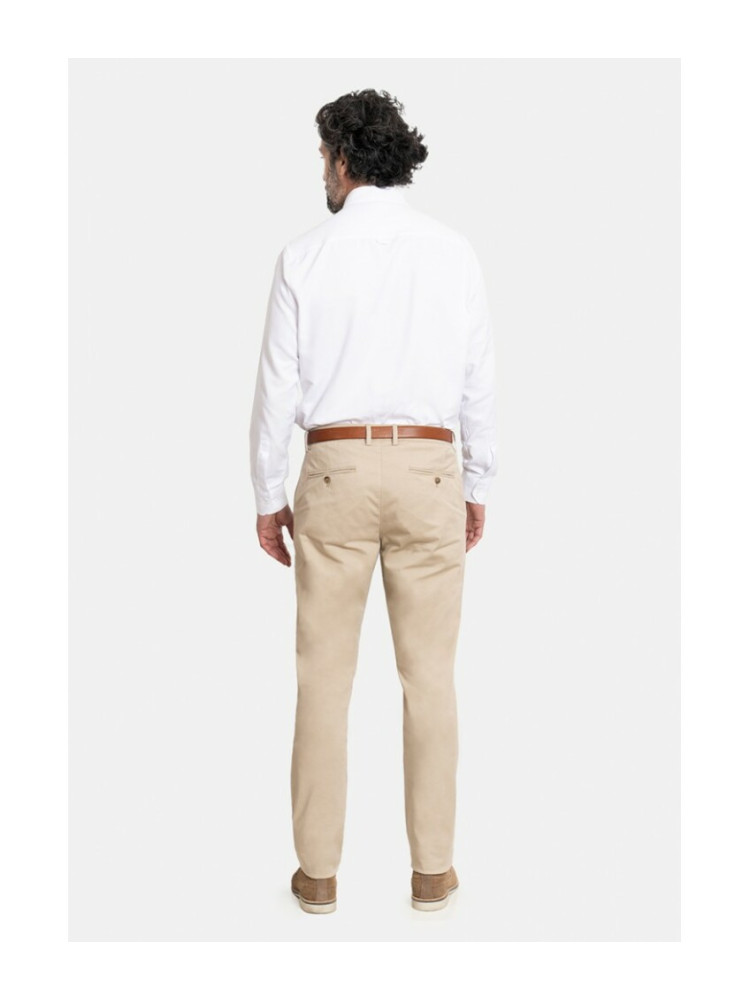 PANTALON CHINO REGULAR FIT BEIGE