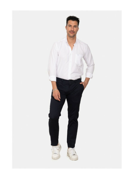 PANTALON CHINO REGULAR FIT AZUL MARINO