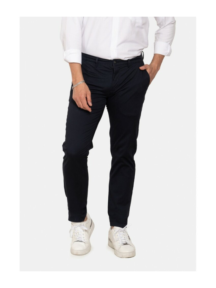 PANTALON CHINO REGULAR FIT AZUL MARINO