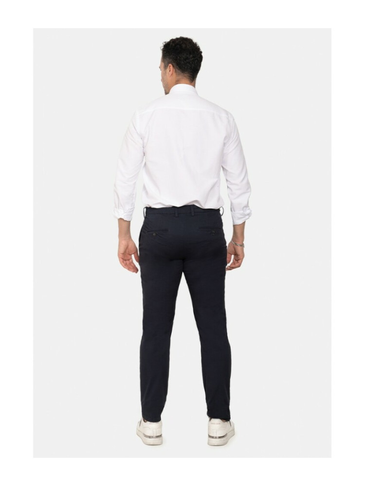 PANTALON CHINO REGULAR FIT AZUL MARINO