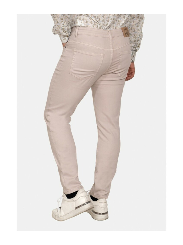 PANTALON 5 BOLSILLOS SLIM BEIGE