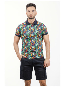 POLO ESTAMPADO SLIM FIT