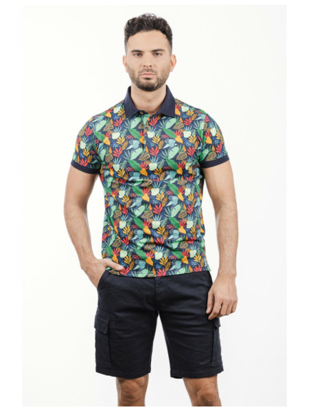 POLO ESTAMPADO SLIM FIT
