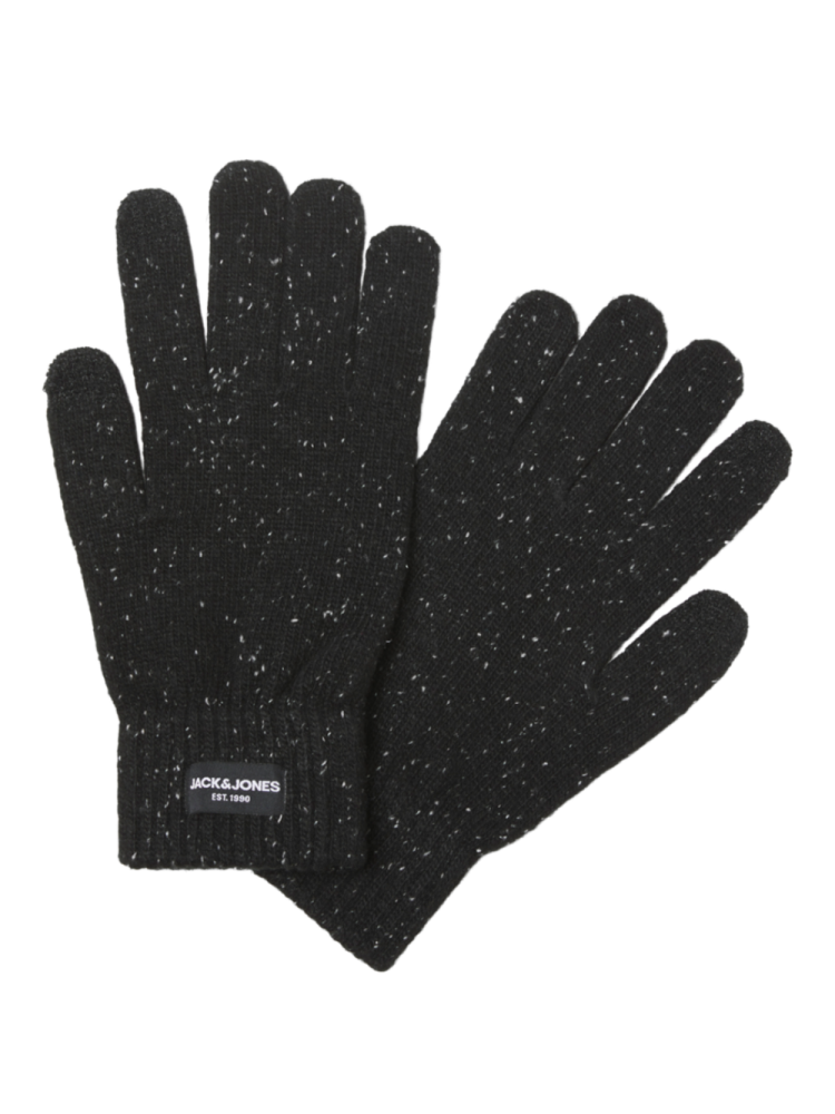 GUANTES NEGROS JACK JONES