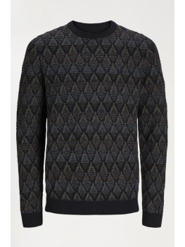 JERSEY NEGRO ESTRUCTURA ROMBO