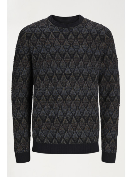 JERSEY NEGRO ESTRUCTURA ROMBO