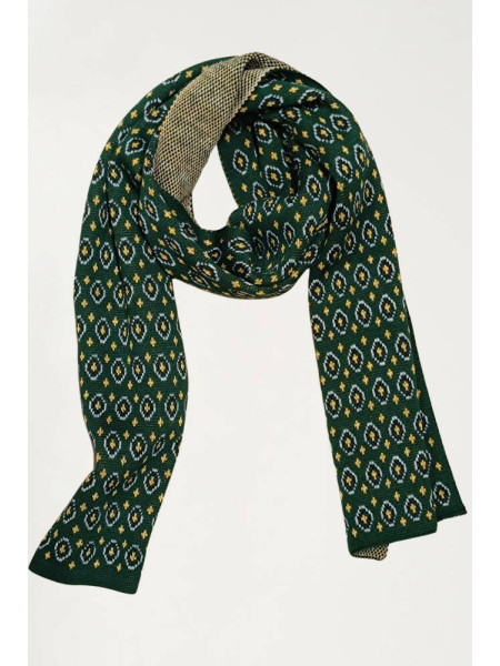 BUFANDA PUNTO VERDE DIBUJO
