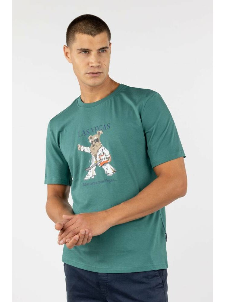 CAMISETA WILLIOT "LAS VEGAS" VERDE