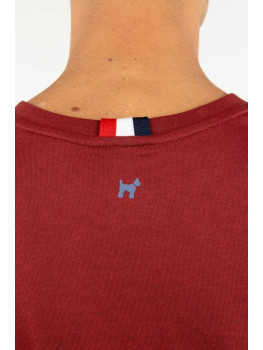 CAMISETA WILLIOT "LONDON" BURDEOS 2