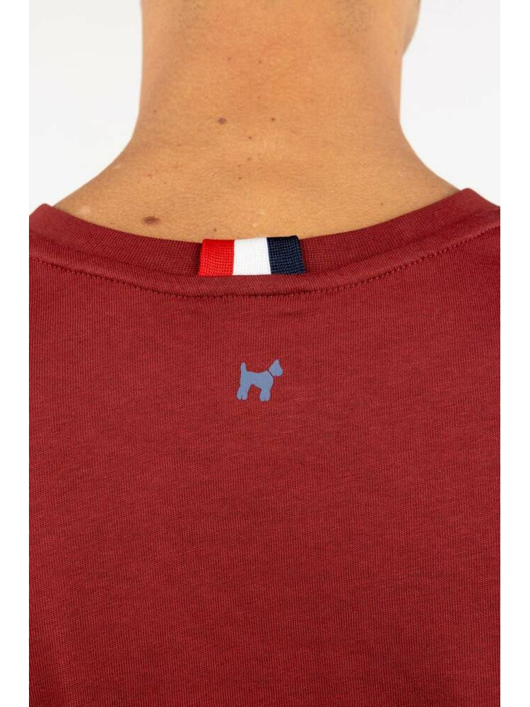 CAMISETA WILLIOT "LONDON" BURDEOS