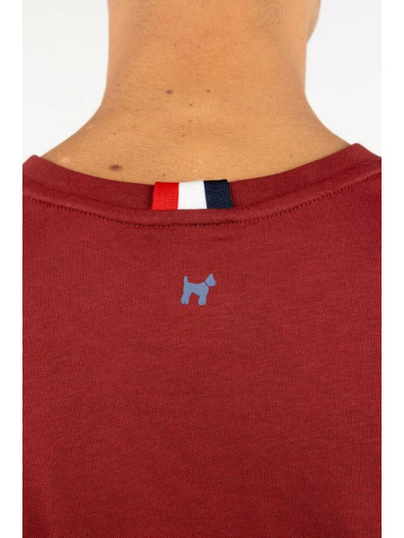 CAMISETA WILLIOT "LONDON" BURDEOS