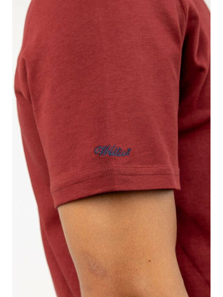 CAMISETA WILLIOT "LONDON" BURDEOS