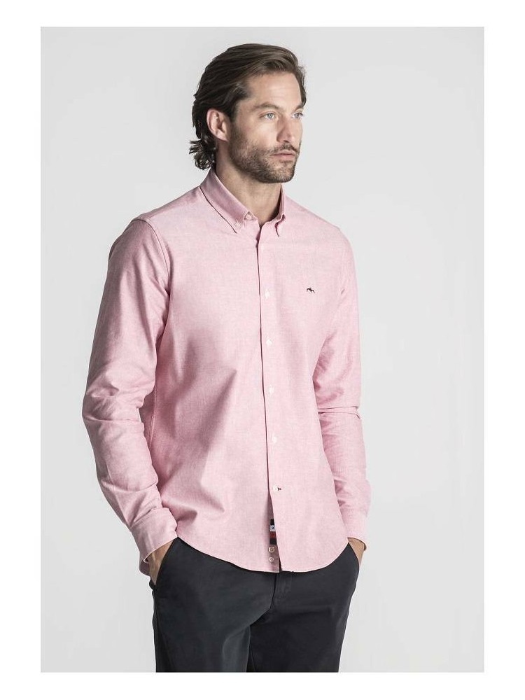 CAMISA GRANATE OXFORD