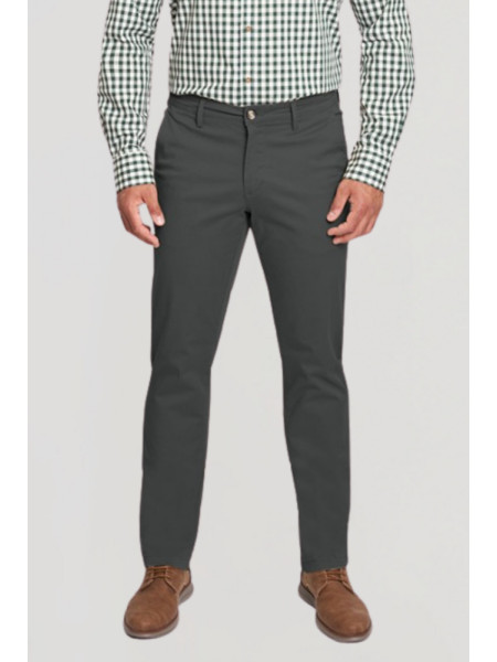 PANTALON GRIS REGULAR FIT