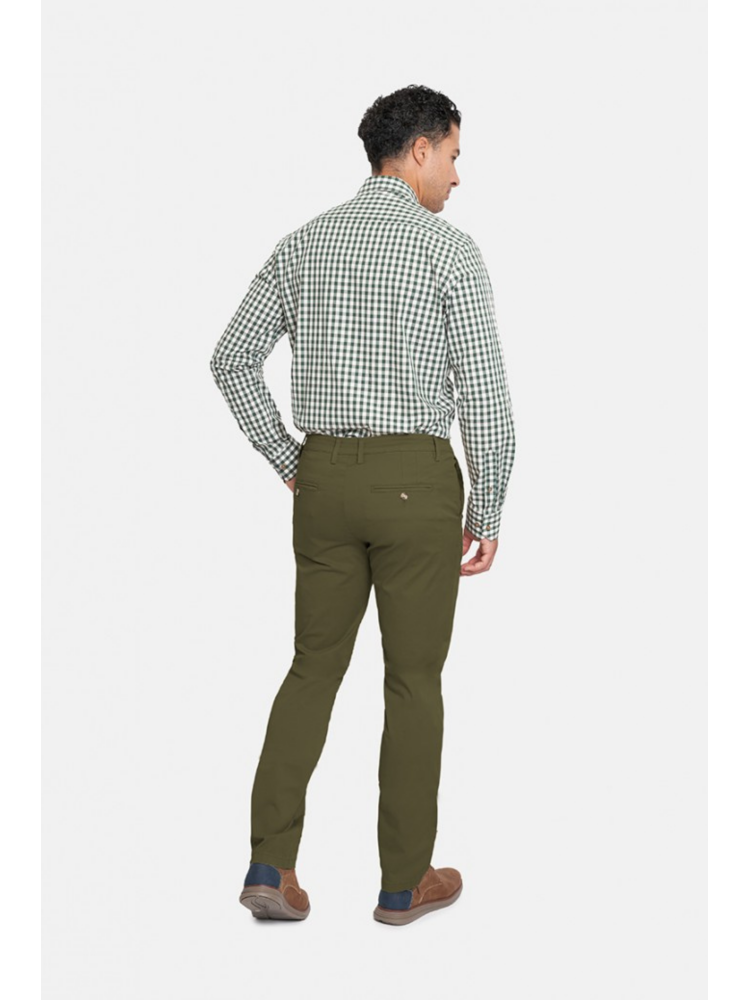 PANTALON VERDE REGULAR FIT