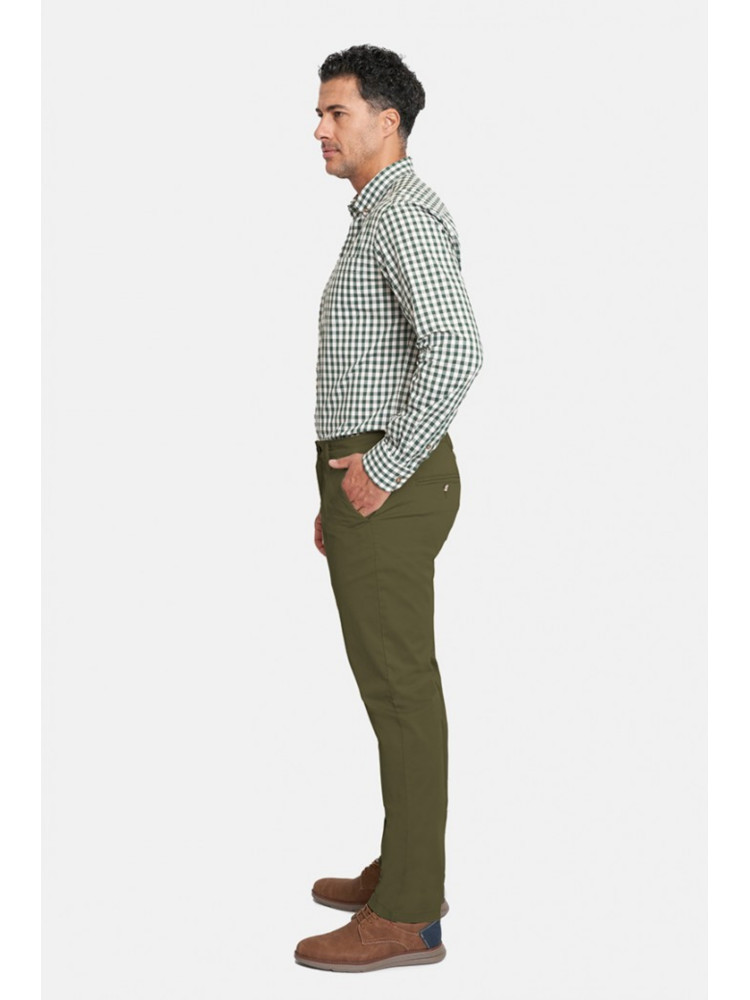 PANTALON VERDE REGULAR FIT