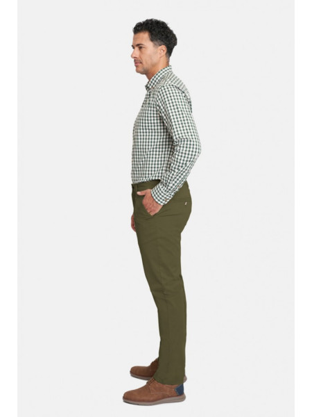 PANTALON VERDE REGULAR FIT
