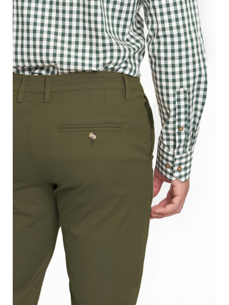 PANTALON VERDE REGULAR FIT