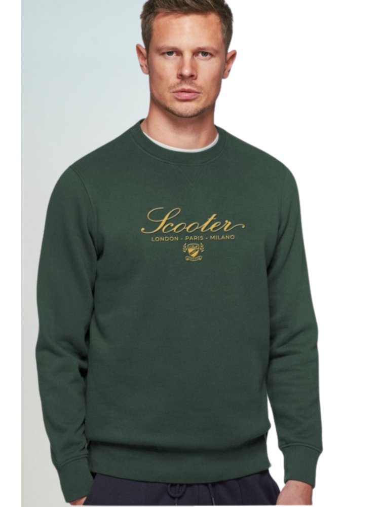 SUDADERA SCOOTER VERDE