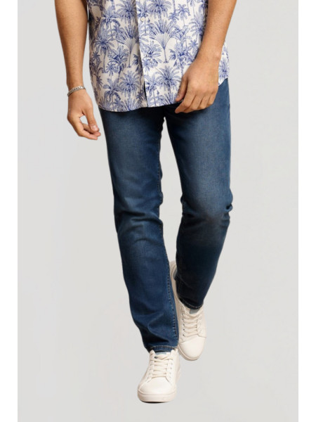 DENIM "FUNI" AZUL MEDIO SLIM FIT