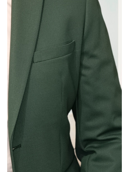 TRAJE SLIM HIPERFLEX VERDE OLIVA