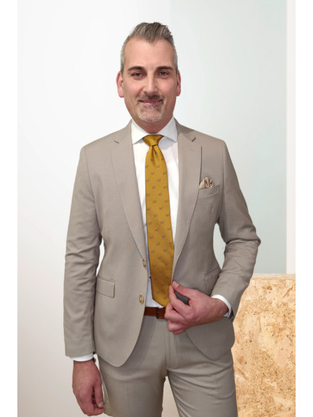 TRAJE CAMEL SLIM FIT