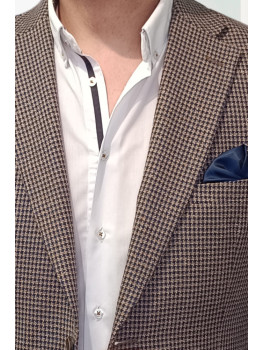 AMERICANA DIBUJO AZUL/CAMEL 2