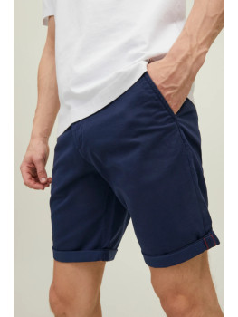 BERMUDA CORTE CHINO MARINO