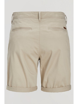 BERMUDA CORTE CHINO BEIGE 2