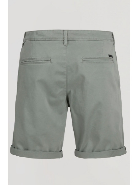 BERMUDA CORTE CHINO VERDE