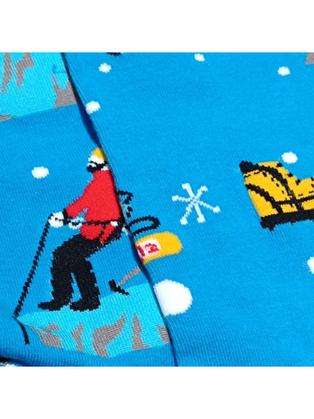 CALCETIN ESCALADA BLUE