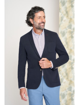 AMERICANA AZUL MARINO PUNTO