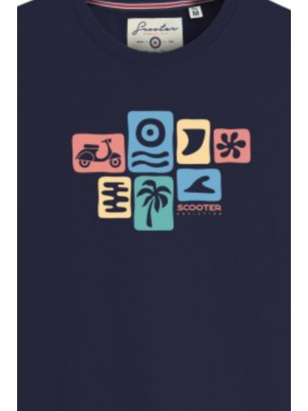 CAMISETA BUTTONS SCOOTER