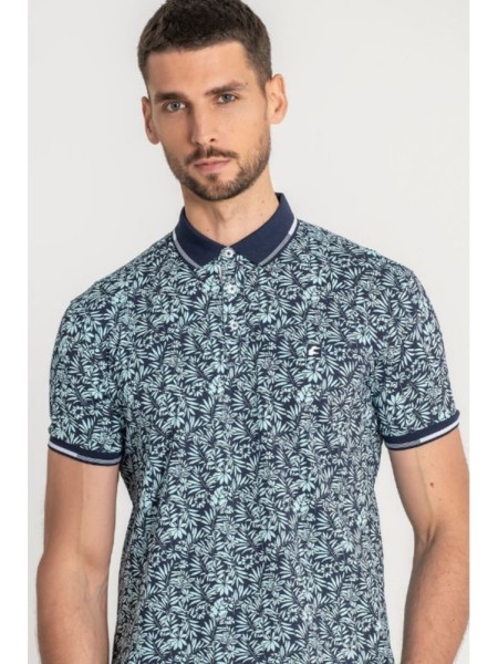 POLO DIGITAL MARINO TURQUESA