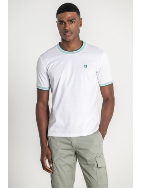 CAMISETA BLANCA VIVO VERDE