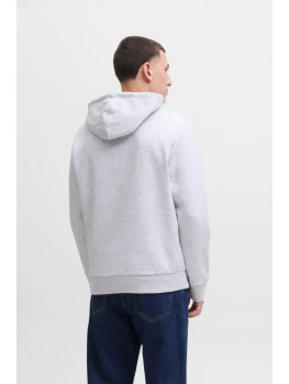 SUDADERA CAPUCHA GRIS CLARO 2
