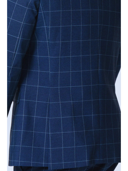 AMERICANA AZUL CUADRO