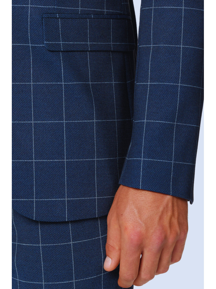 AMERICANA AZUL CUADRO