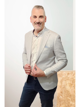 AMERICANA LINO GRIS PERLA