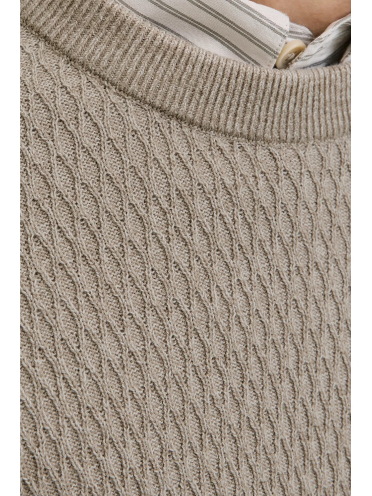 JERSEY ESTRUCTURA BEIGE