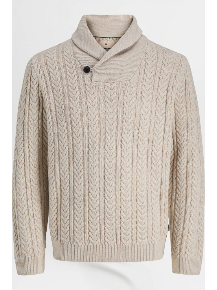 JERSEY PUNTO TRENZADO BEIGE