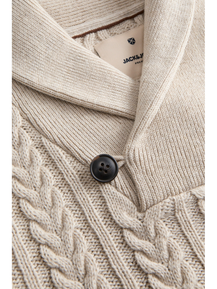 JERSEY PUNTO TRENZADO BEIGE