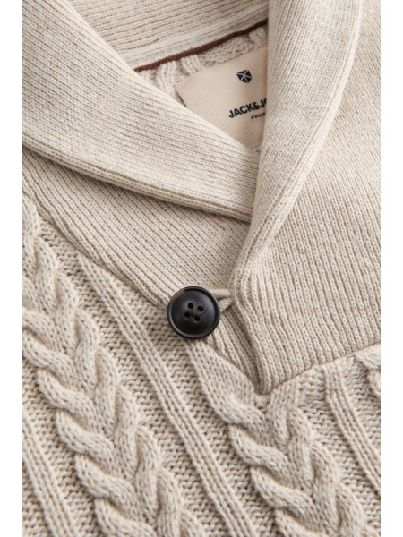 JERSEY PUNTO TRENZADO BEIGE