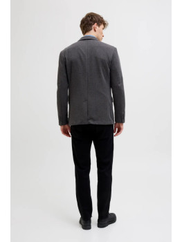 AMERICANA GRIS PUNTO ELASTICO SLIM FIT 2