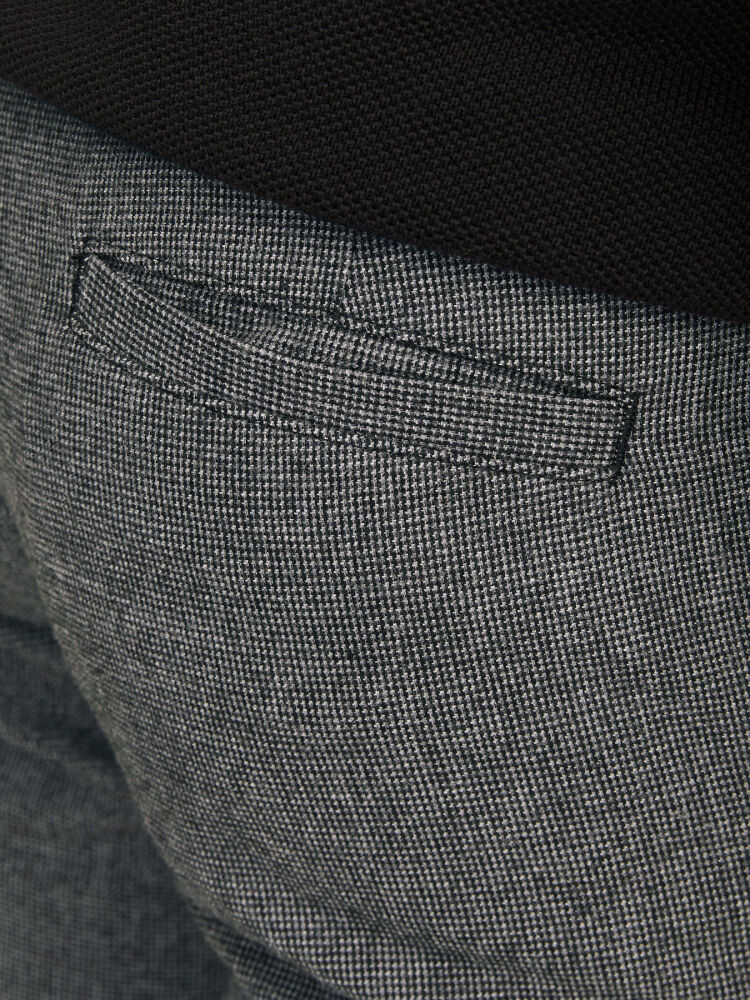 PANTALON "HENRY" PATA GALLO GRIS