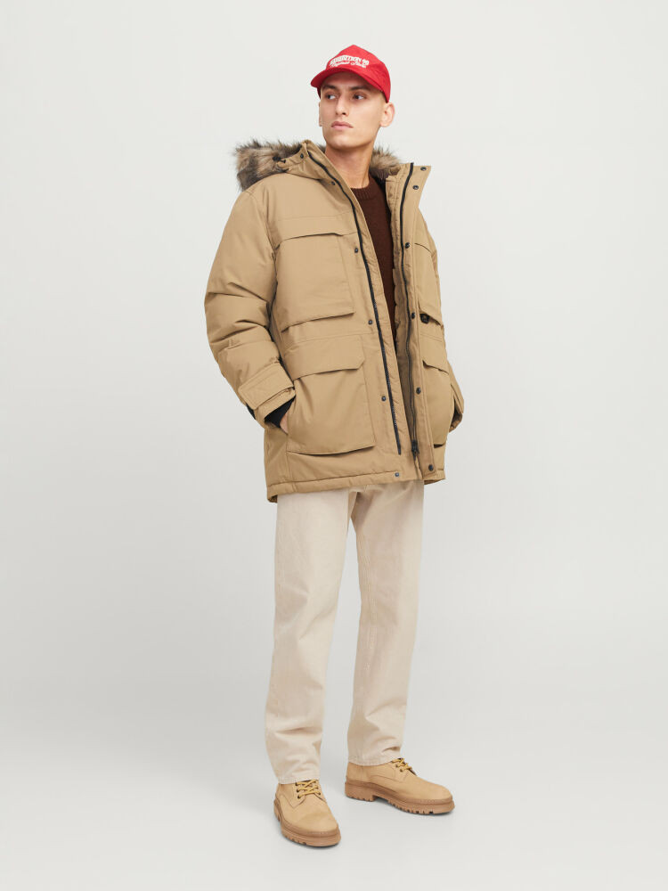 PARKA CAPUCHA PELO
