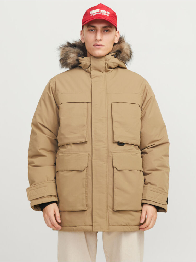 PARKA CAPUCHA PELO